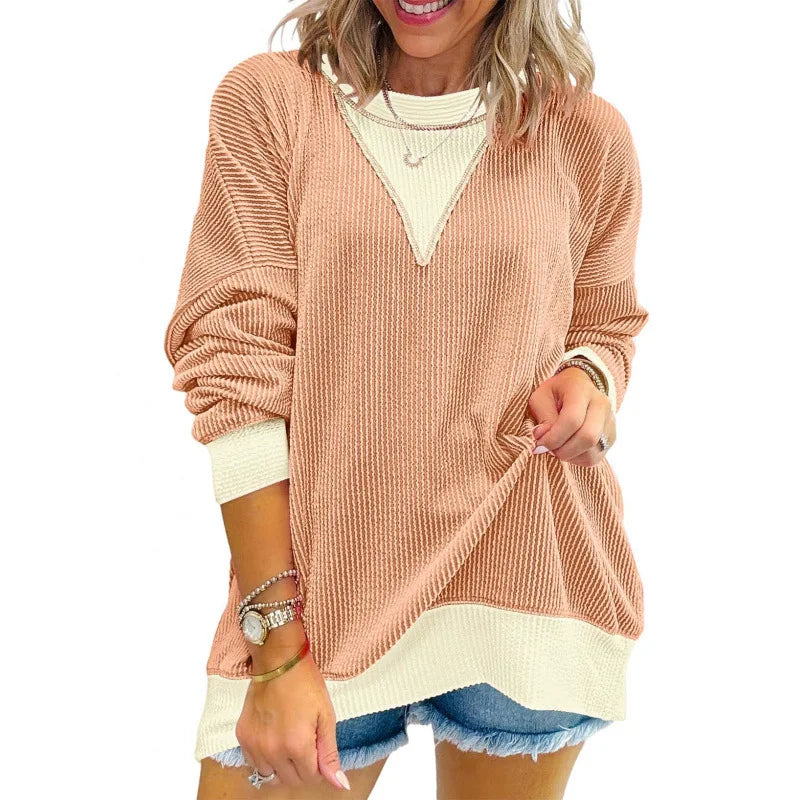 Sweat-shirt à manches longues pour femmes