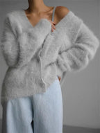 Cardigan pull paresseux pour femmes
