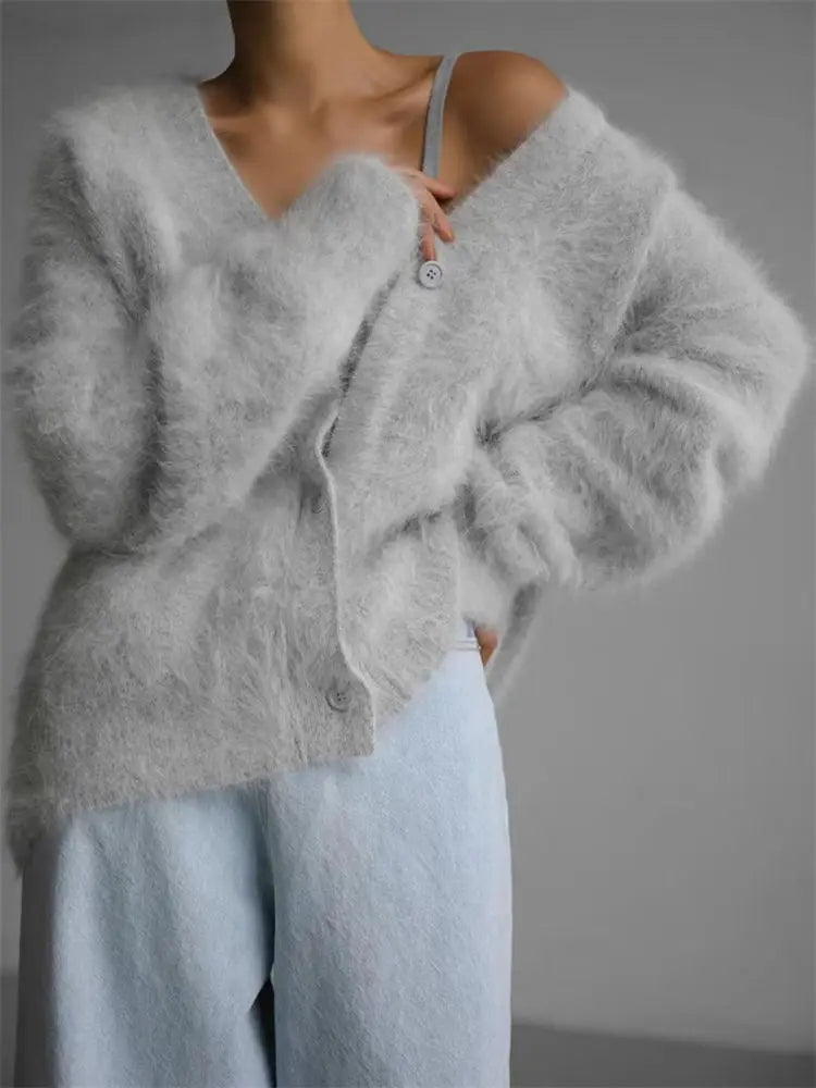 Cardigan pull paresseux pour femmes