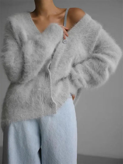 Cardigan Ample Femme – Maille Douce et Confortable