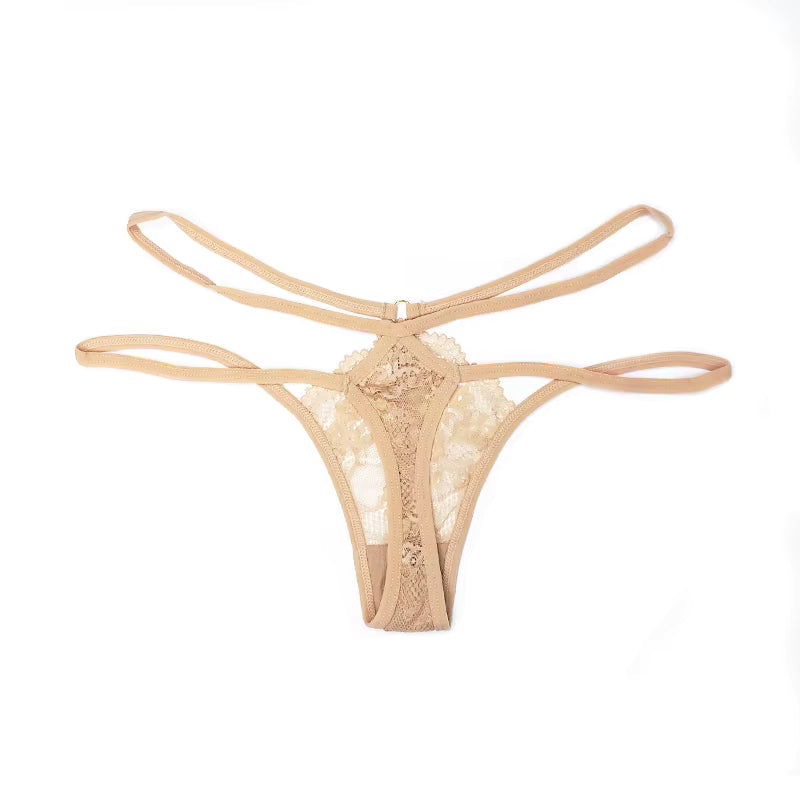 String en dentelle fine pour femmes