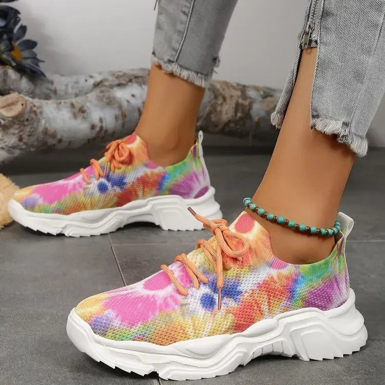 Chaussure décontractée à semelle plate pour femmes