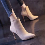 Bottines à talons pour femmes