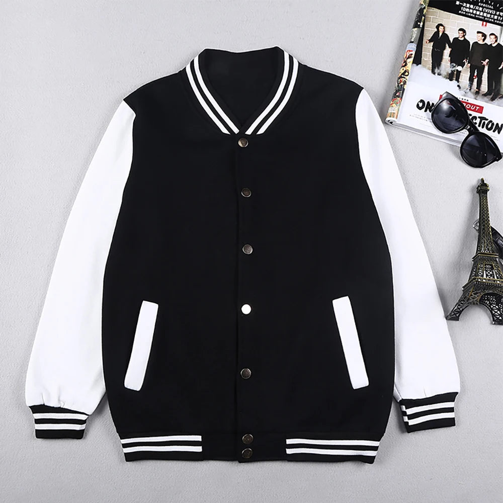 Veste Baseball Oversize Femme – Coupe Ample
