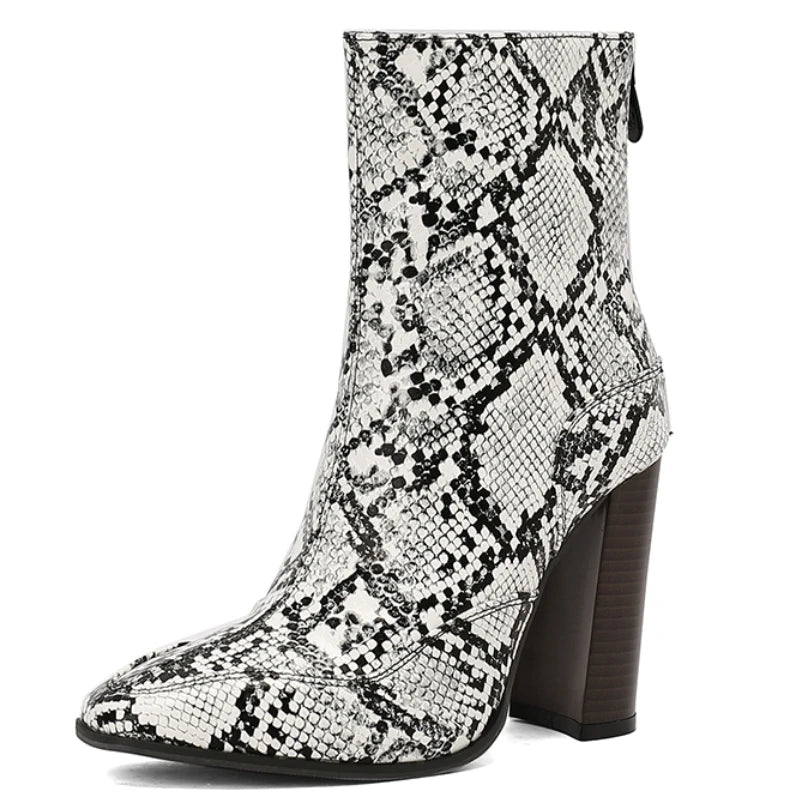 Bottine de rinçage à talons hauts pour femmes