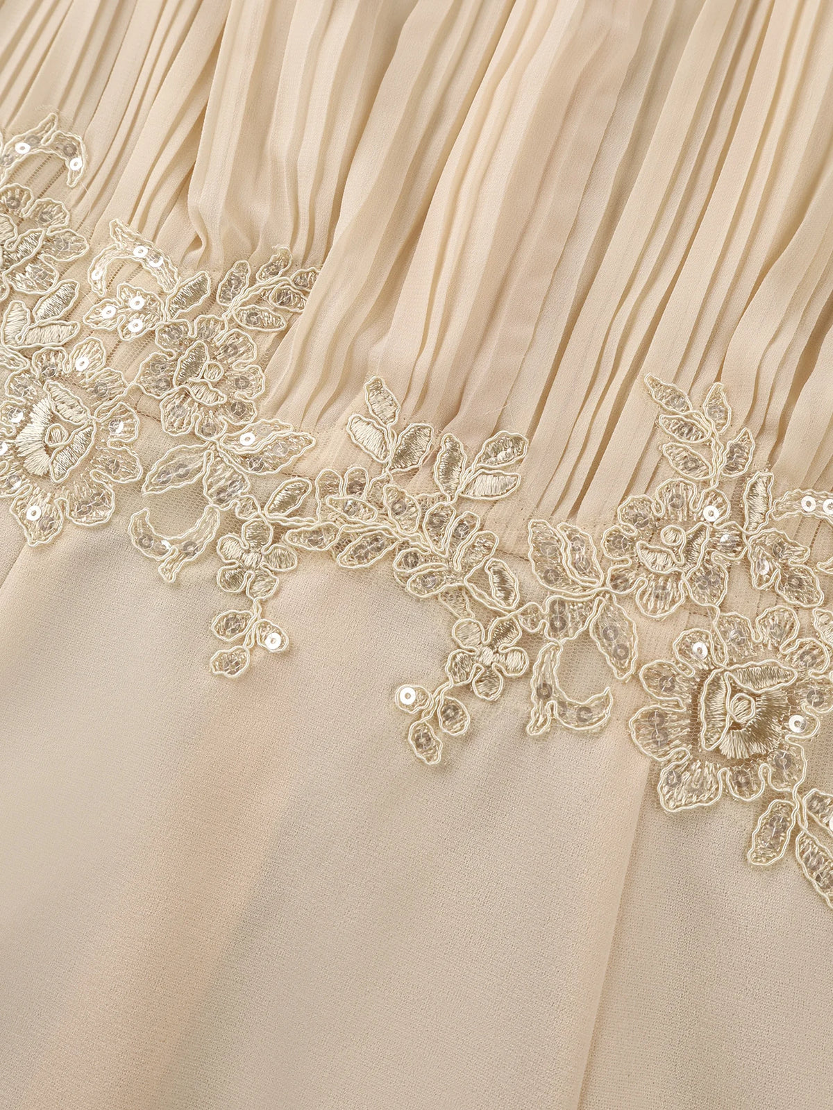Robe Mousseline Femme – Col à Nœud Élégant