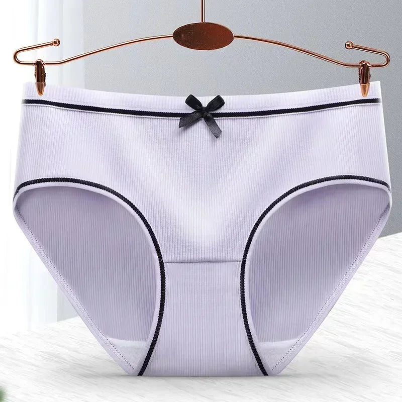 Culottes en coton avec nœud pour femmes