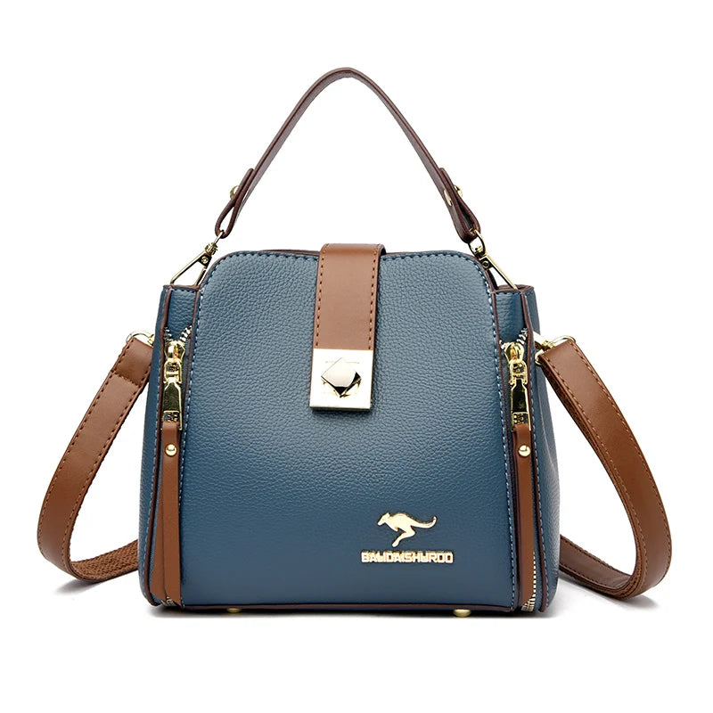 Sac à Main en cuir souple pour femmes