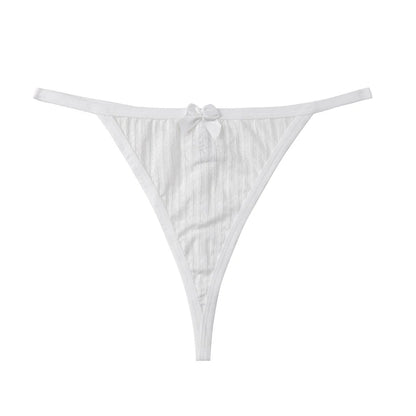 String Dentelle Femme – Motif Épi de Blé Ajouré